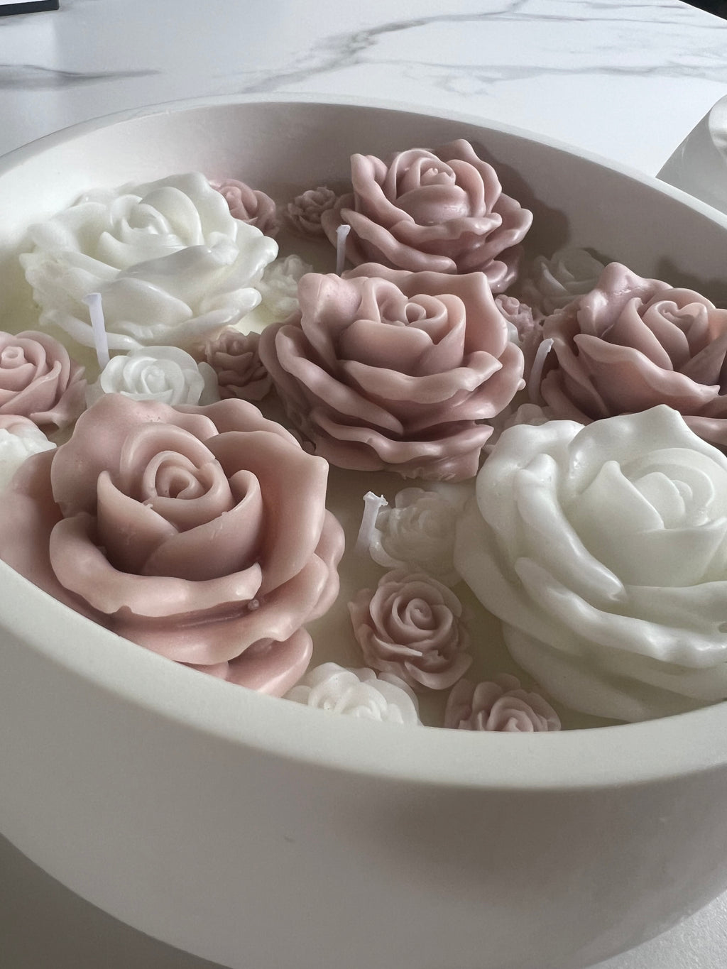 Flowers Candle Bowl